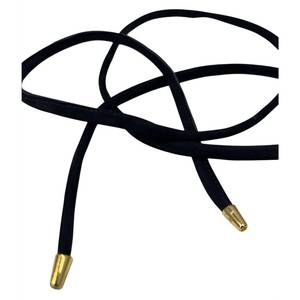 NEW COCO INDIGO women's suede lasso belt in navy